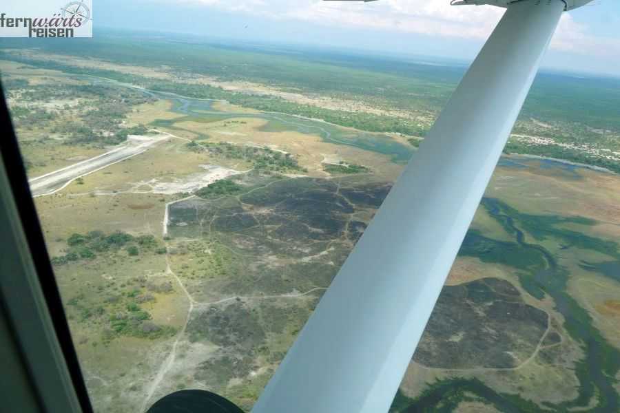 Safari der Superlative - auf Flug-Safari zu den Höhepunkten Botswanas
